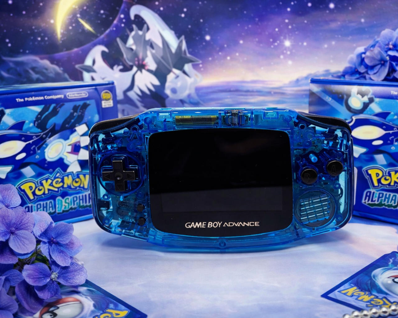 Gameboy Advance blau