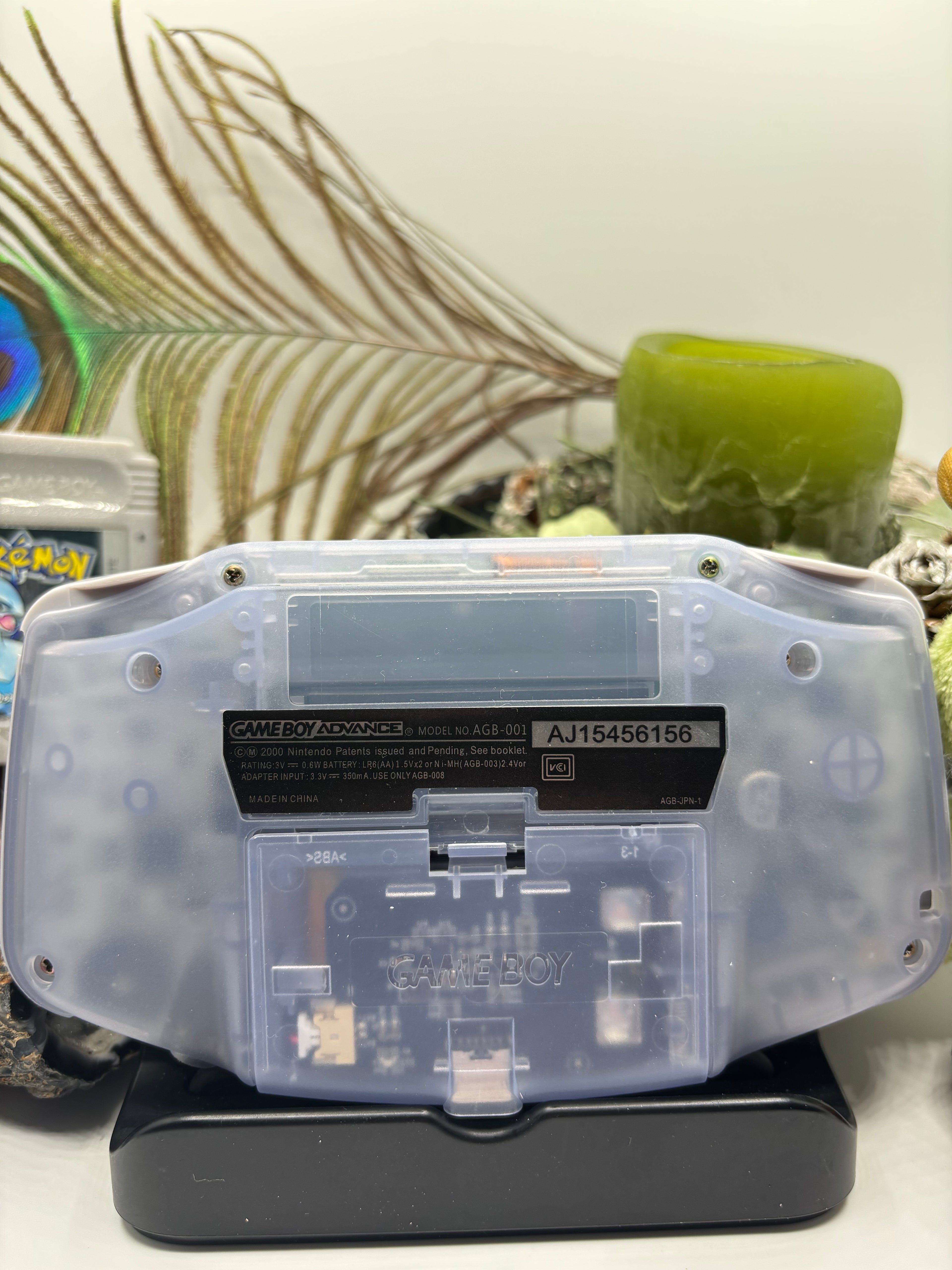 Gameboy Advance blue glacier