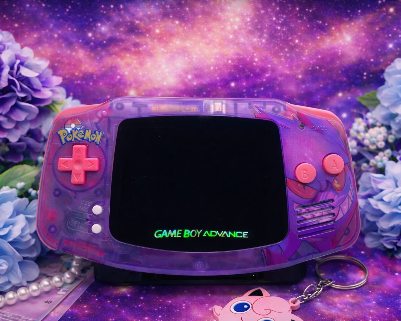 Gameboy Advance Gengar Edition