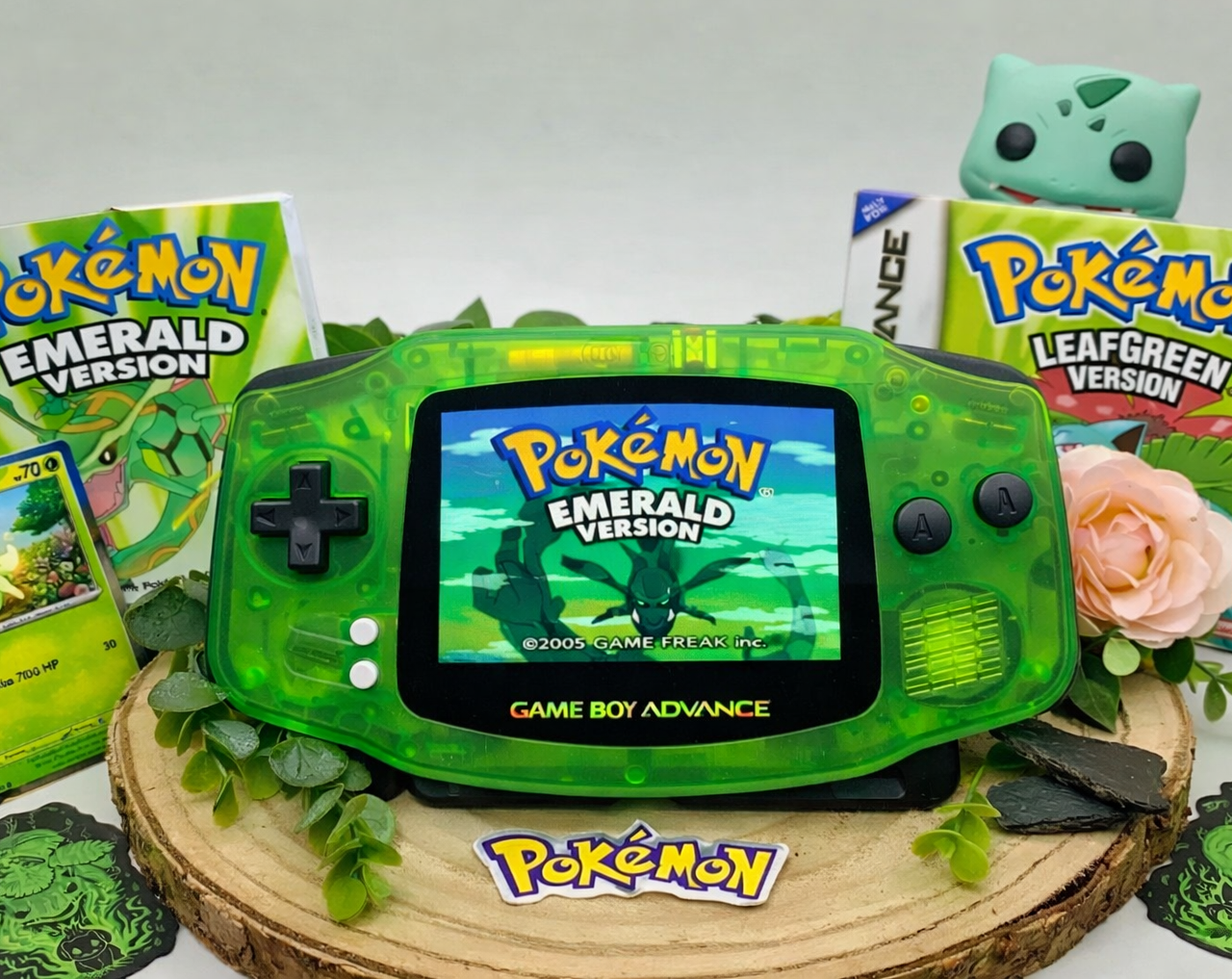 Gameboy Advance transparent grün