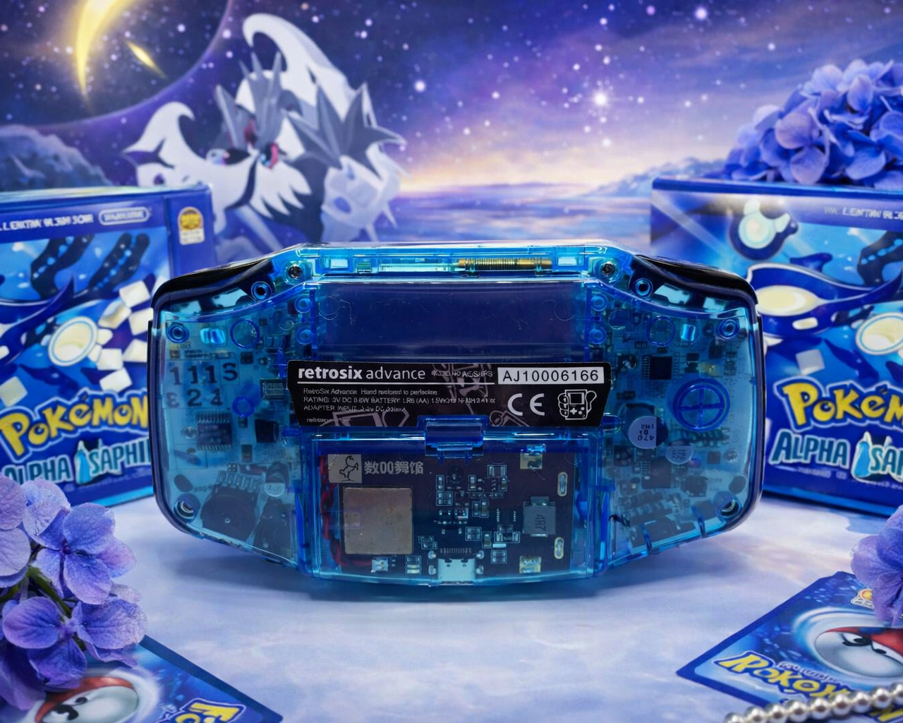 Gameboy Advance blau