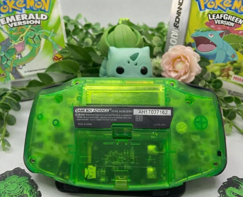 Gameboy Advance transparent grün