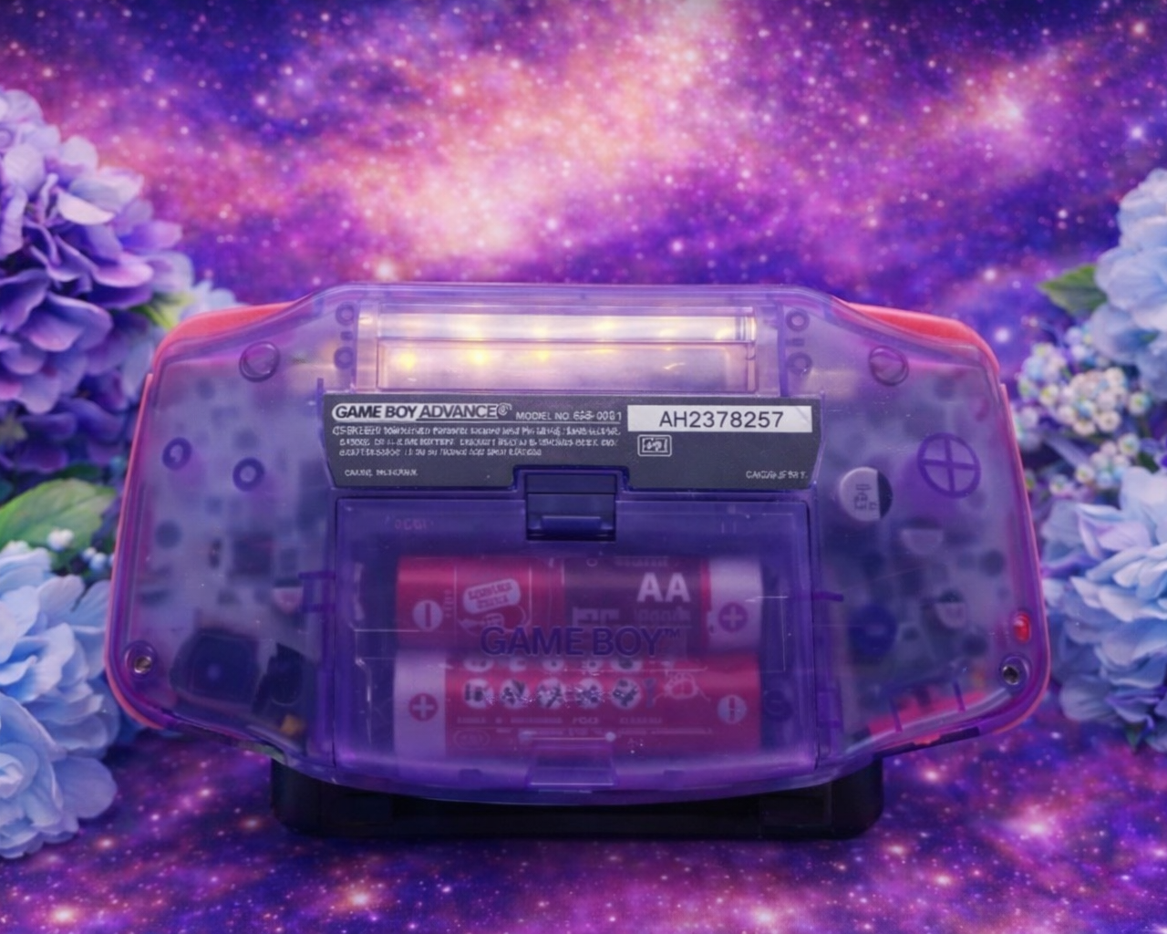 Gameboy Advance Gengar Edition