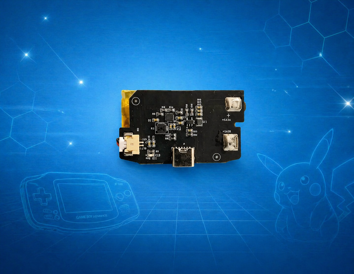 Gameboy Advance USB-C sent-in-Service
