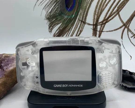 Gameboy Advance transparent weiß